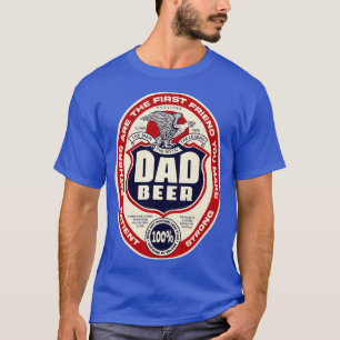 Camiseta Papá Cerveza para el Día del Padre y Todos los Día