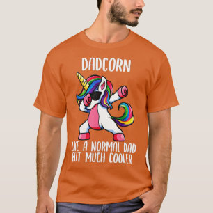Camiseta Papá, Chica de unicornio, ropa de cumpleaños, papá