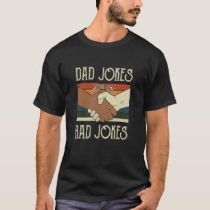 Camiseta Papá Chistes Más Como Rad Chiste