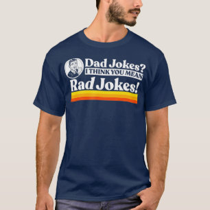 Camiseta Papá Chistes más como Rad Chistes Día de los Padre