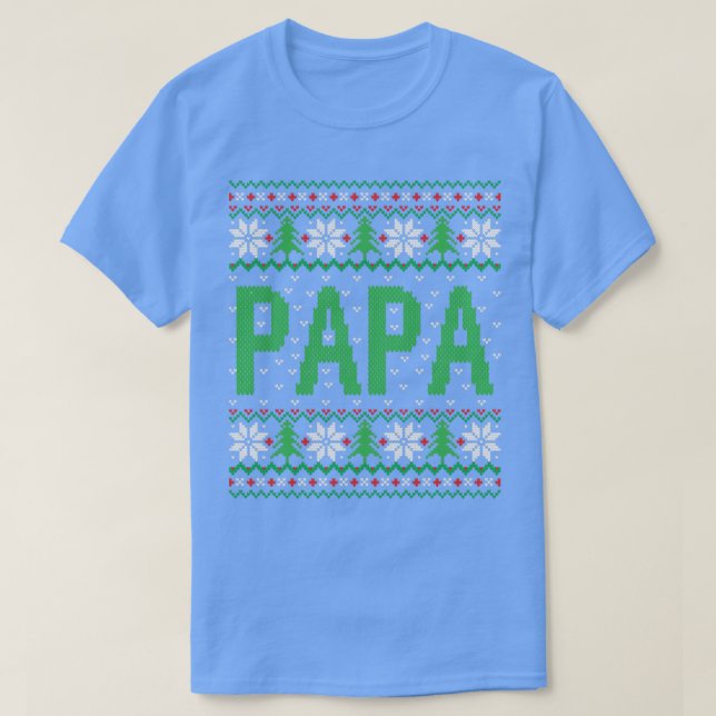 Camiseta Papa claus (Diseño del anverso)