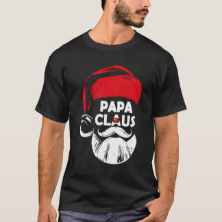 Camiseta Papa Claus Navidades Camisas Pajama