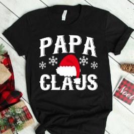 Camiseta Papá Claus Navidades Santa Hat