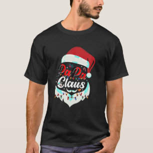 Camiseta Papa Claus Santa Funny Navidades Familia