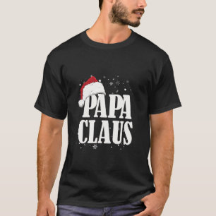 Camiseta PAPA Claus Santa Hat Navidades Grupo Matchi