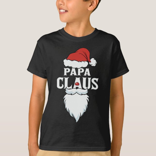 Camiseta Papá Claus Santa Navidad  (Anverso)