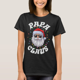 Camiseta Papa Claus Santa Navidad Papá Familia Pijama a Jue
