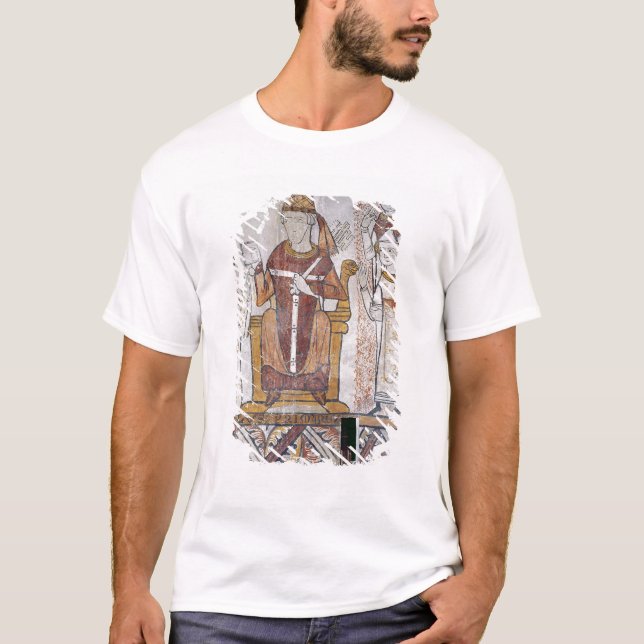 Camiseta Papa Clemente IV que invierte a Charles de Anjou (Anverso)