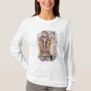 Camiseta Papa Clemente IV que invierte a Charles de Anjou