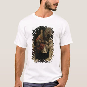 Camiseta Papa Clemente VIII que bendice a las monjas