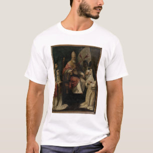 Camiseta Papa Clemente VIII que bendice a las monjas