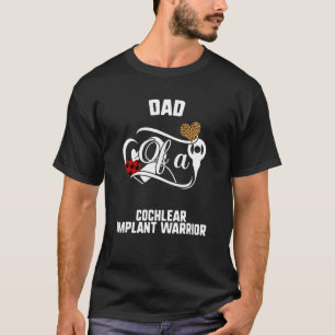 Camiseta Papa Cochlear Implante Guerrero Conciencia Leopard