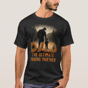 Camiseta Papá Compañero de pesca definitivo Pesca de padre 