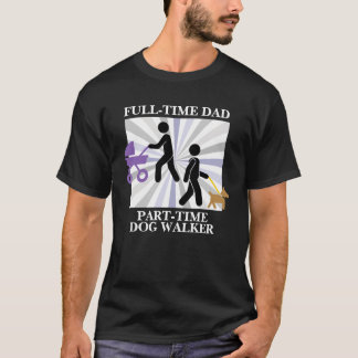 Camiseta Papá con Cochecito & Perro - Vida de Papá Multitar