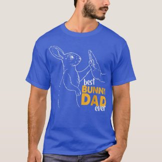 Camiseta Papá conejo mejor conejo nunca padre conejo