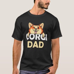 Camiseta Papá Corgi Dueño de Mascota Perro Lindo 1