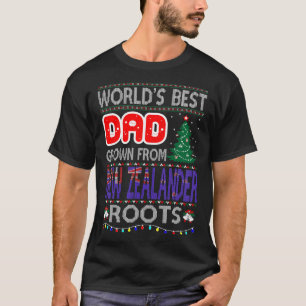 Camiseta Papá crió Navidades de origen neozelandés