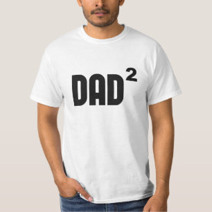 Camiseta Papá Dad2 ajustado exponencial