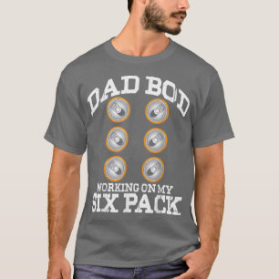 Camiseta Papá Day Bod Trabajando En Mi Depósito De Cerveza