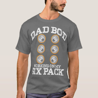 Camiseta Papá Day Bod Trabajando En Mi Depósito De Cerveza 