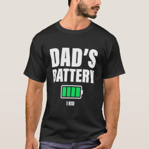 Camiseta Papá De 1 Batería Baja Día Del Padre Del Papá