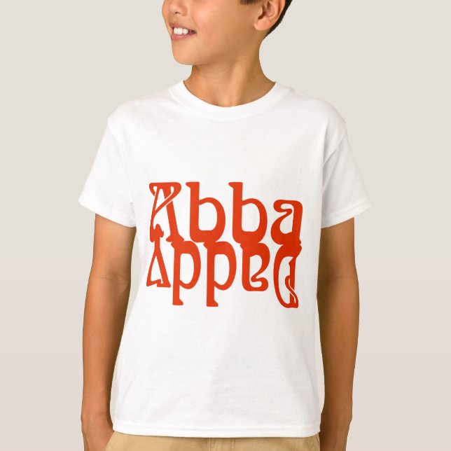 Camiseta Papá de Abba (dios del padre) (Anverso)