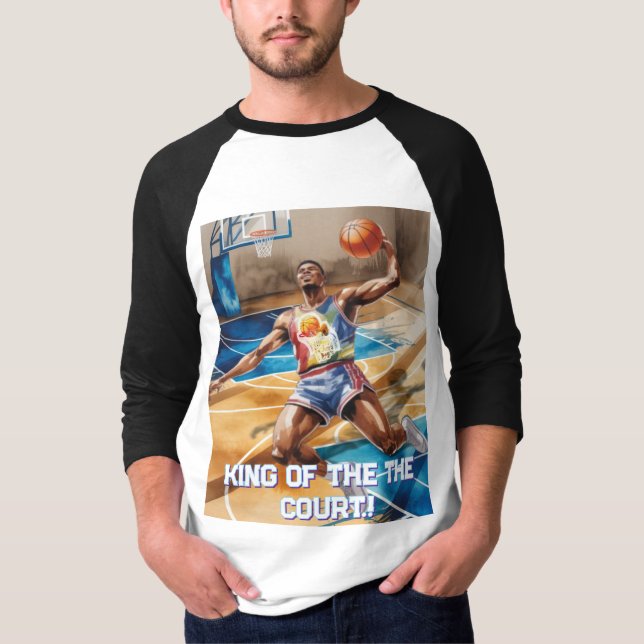 Camiseta ¡Papá de baloncesto! (Anverso)
