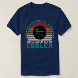 Camiseta Papá de baloncesto como un papá común pero más frí