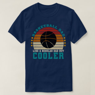Camiseta Papá de baloncesto como un papá común pero más frí