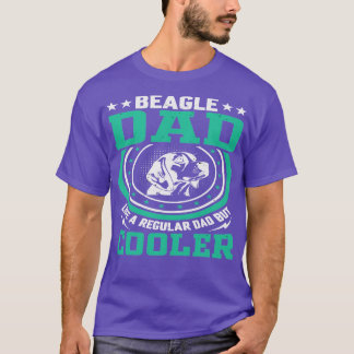 CAMISETA PAPÁ DE BEAGLE COMO PAPÁ REGULAR PERO MÁS FRÍO 1