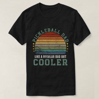 Camiseta Papá de bolas como un padre común pero más frío