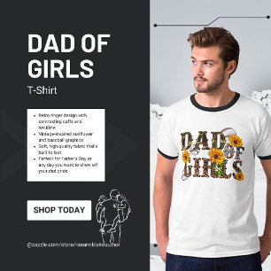 Camiseta Papá de Chicas