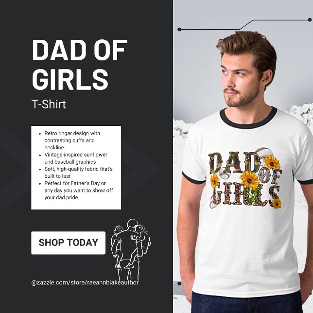 Camiseta Papá de Chicas (Subido por el creador)