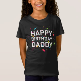 Camiseta papá de cumpleaños feliz