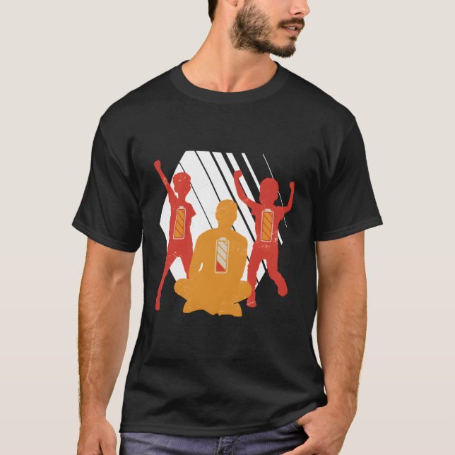 Camiseta Papá De Dos Padres Día Del Hijo Padre De Dos (Anverso)