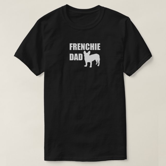 Camiseta Papá de Frenchie (Diseño del anverso)