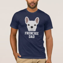 Papa de Frenchie perro Bulldog Francés Blanco