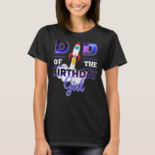 Camiseta Papá De Fruta De Fresa Cuta Del Chica De Cumpleaño