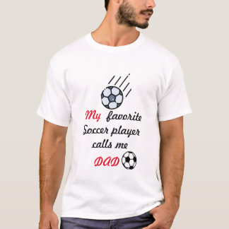 Camiseta Papá de fútbol