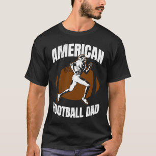 Camiseta Papá de fútbol americano Quaterback Kicker para ho