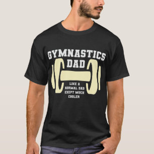 Camiseta Papá de gimnasia masculina 