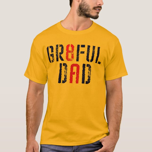 CAMISETA PAPÁ DE GR8FUL (Anverso)