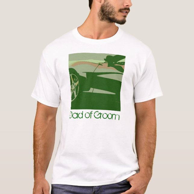 Camiseta Papá de Groom (Anverso)