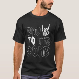 Camiseta Papá de Halloween hasta los huesos divertido Día d