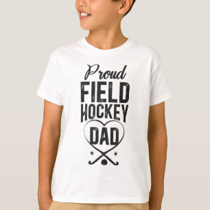 Camiseta Papá de Hockey sobre Césped Orgulloso Papá de Hock