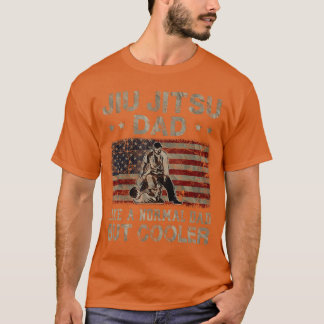 Camiseta Papá de Jiu Jitsu como un papá normal pero padres 