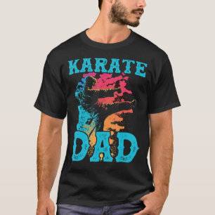 Camiseta Papá de Karate Mejor Papá del Mundo MMA Artista Ma