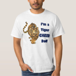 Camiseta Papá de la alegría del tigre