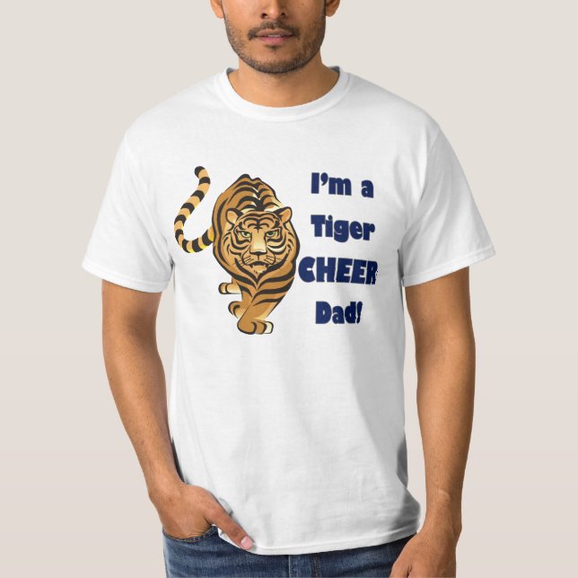 Camiseta Papá de la alegría del tigre (Anverso)