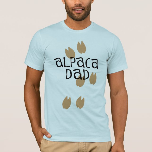 Camiseta Papá de la alpaca (Anverso)